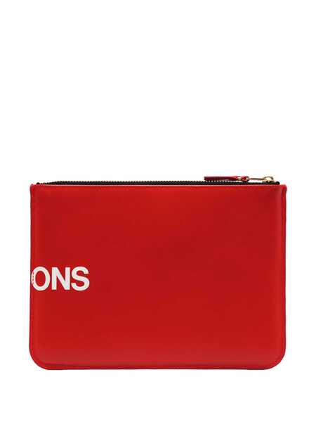 Portofele Comme des Garons Comme Des Garons Huge Logo Wallet RED Femei (BM 15386446) 2