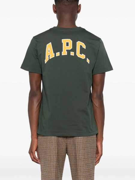 Tricouri A.P.C. A.P.C. T-SHIRT COHBW.M26427 KAF VERT FONCE Kaf Vert Fonce Barbati (BM 15388291) 4