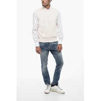 Pulovere casual pentru Barbati pagina 6 - Pulovere casual CORNELIANI Cotton Knit Crewneck Vest Beige Barbati (BM 15388609) - B-mall.ro