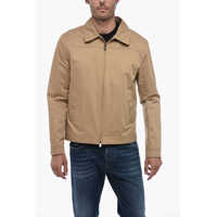 Camasi casual Id Zipped Overshirt With Logoed Buttons Barbati