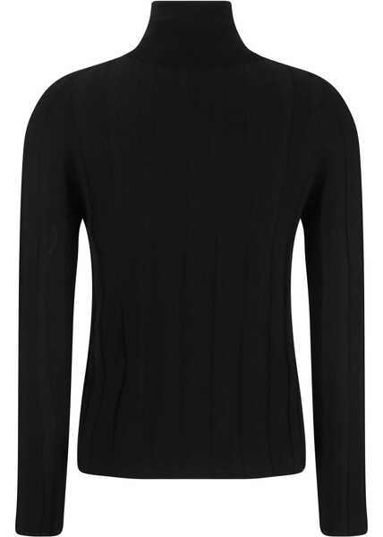Pulovere casual Allude Virgin Wool Jumper BLACK Femei (BM 15388903) 2