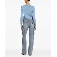 Blugi evazati Dama - Blugi evazati Dolce & Gabbana Cargo Jeans LIGHT BLUE Femei (BM 15388906) - B-mall.ro