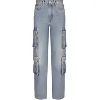 Blugi evazati Cargo Jeans Femei