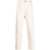 Fendi Low-Crotch Cropped Pants With Pleats White