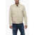 CORNELIANI Zipped Overshirt With Flap Pockets Beige