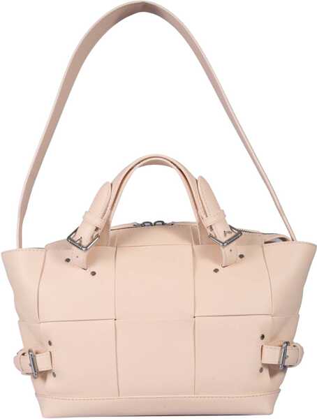 Genti de mana Bottega Veneta Medium Leather Bag POWDER Femei (BM 15389104) 2