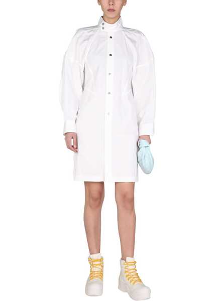 Rochii casual Bottega Veneta High Neck Dress WHITE Femei (BM 15389125) 2