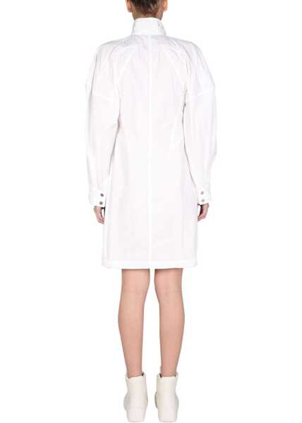 Rochii casual Bottega Veneta High Neck Dress WHITE Femei (BM 15389125) 3