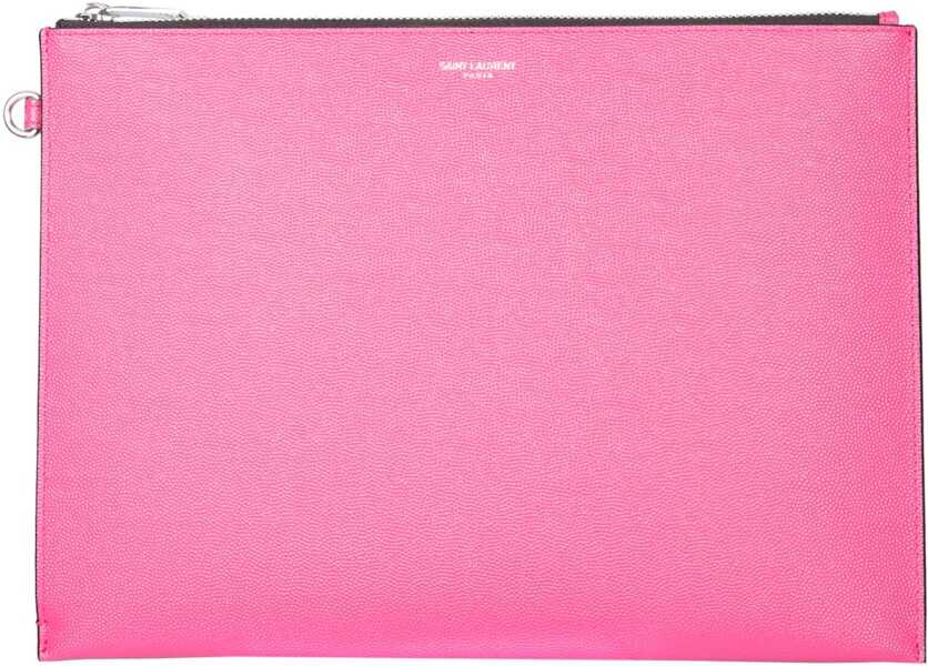 Huse mobil & tablete Saint Laurent Zipper Tablet Holder FUCHSIA Barbati (BM 15389155) 3
