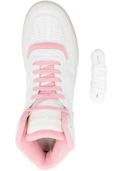 Sneakers Saint Laurent High Sl/80 Sneakers WHITE Femei (BM 15389158) 4