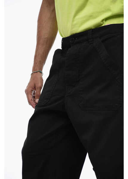 Pantaloni casual SEAFARER Low-Waist Cotton Stretch Pants Blue Barbati (BM 15389245) 2