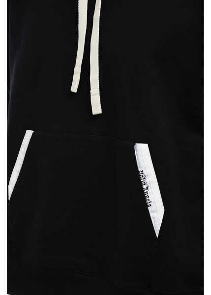 Bluze de trening Palm Angels Sartorial Tape Hoodie Sweatshirt Black Barbati (BM 15389323) 3