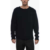 Pulovere Wool-Blended Sweater With Embroidered Logo Barbati