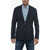 CORNELIANI Id Unlined Blazer With Patch Pockets Blue