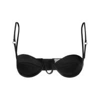 Sutiene Stella McCartney Wired Satin Bra Top Femei