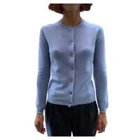 Cardigane La Rose Cardigan Cashmere Celeste Femei