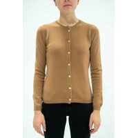 Cardigane La Rose Cardigan Cashmere Cammello Femei