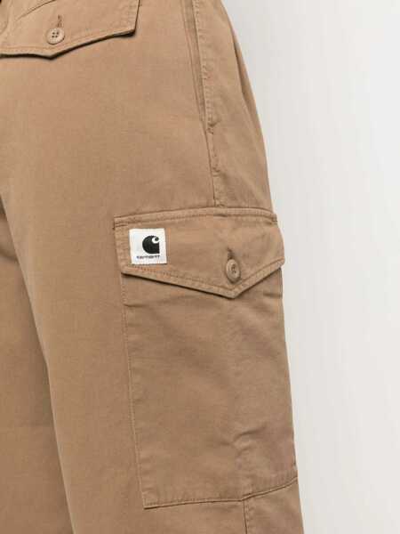 Pantaloni casual Carhartt Carhartt Wip Pants BROWN Femei (BM 15398407) 5