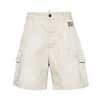 Pantaloni DSQUARED2 DSQUARED2 Paint Splatter-Detail Cargo Shorts