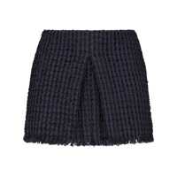 Fuste DSQUARED2 DSQUARED2 Tweed Frayed-Hem Miniskirt