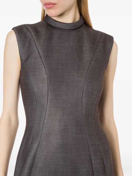 Rochii Philosophy Gray mini dress Gray Femei (BM 15407158) 4