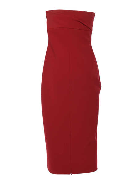 Rochii Philosophy Red midi dress Red Femei (BM 15407164) 2
