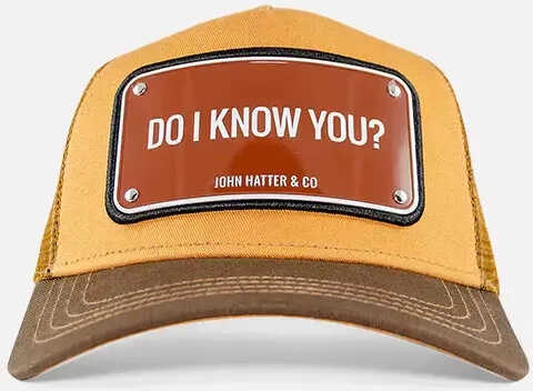 Sepci JOHN HATTER & CO DO I KNOW YOU? Brown/Orange Barbati (BM 15408139) 2