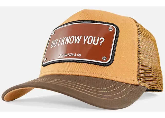 Sepci JOHN HATTER & CO DO I KNOW YOU? Brown/Orange Barbati (BM 15408139) 1