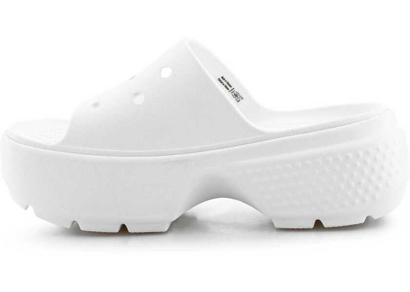 Slapi Crocs Stomp Slide White Femei (BM 15408145) 5