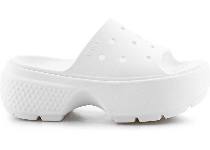 Slapi Crocs Stomp Slide White Femei (BM 15408145) 6