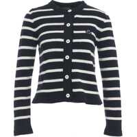 Cardigane Knit cardigan with stripes Femei