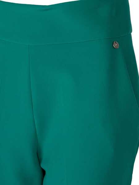 Pantaloni casual Liu Jo CF2035 Zielony Barbati (BM 15414631) 3