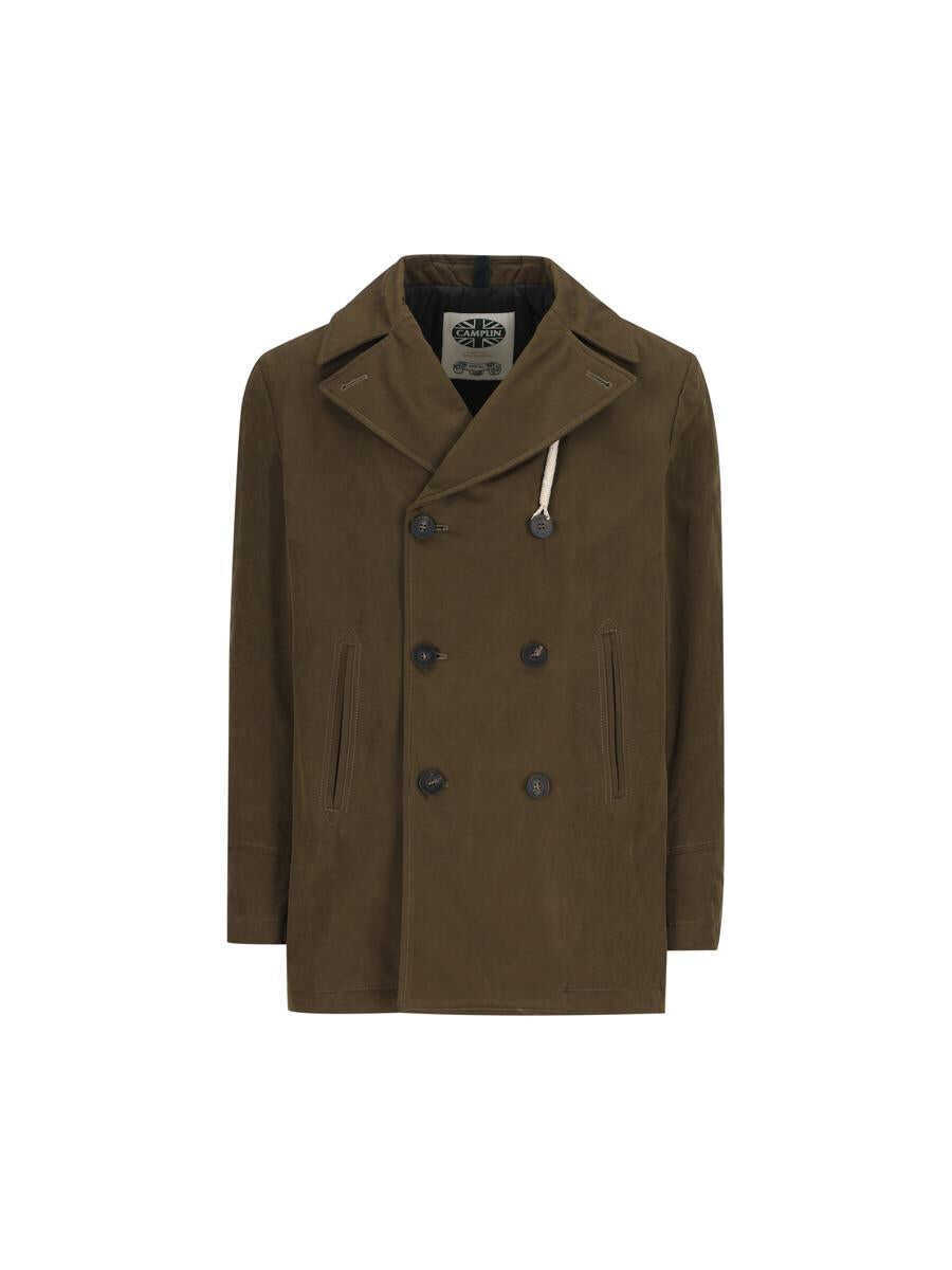 Paltoane CAMPLIN Camplin Coats BROWN Barbati (BM 15416197) 1