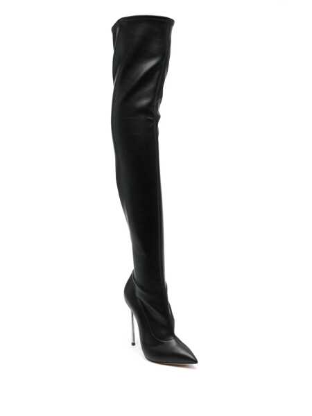 Bocanci Casadei Casadei Blade High Heels Boots Black Femei (BM 15416266) 2