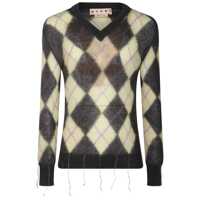 Pulovere Marni Multicolor Wool Knitwear Barbati