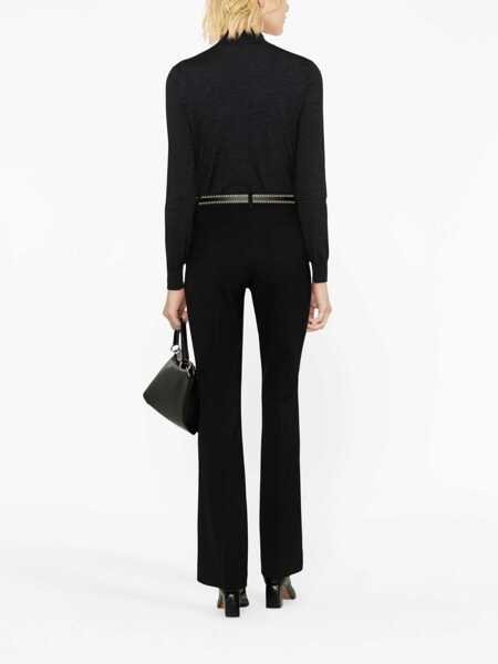 Pantaloni P.A.R.O.S.H. Black elegant pants Black   Femei (BM 15420298) 3