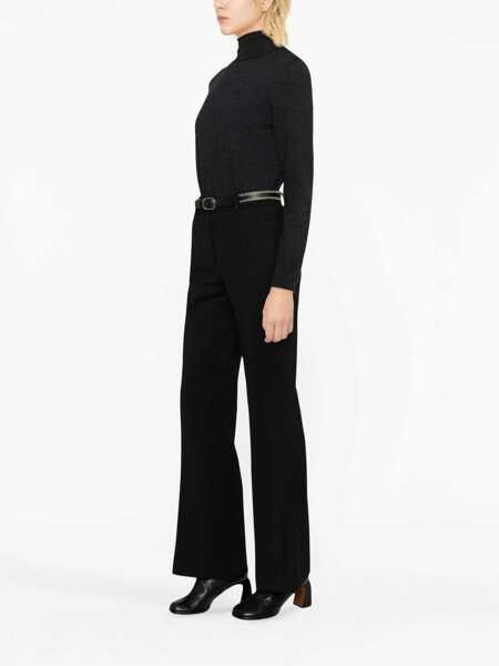 Pantaloni P.A.R.O.S.H. Black elegant pants Black   Femei (BM 15420298) 4
