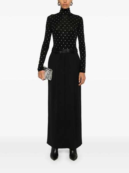 Fuste P.A.R.O.S.H. Long skirt Black   Femei (BM 15420313) 2