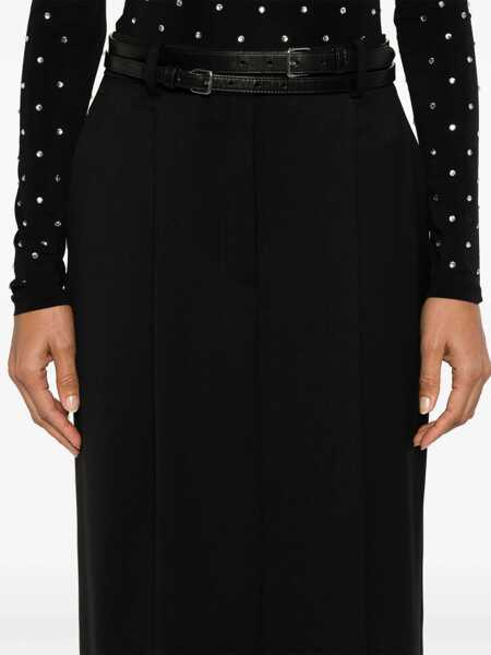 Fuste P.A.R.O.S.H. Long skirt Black   Femei (BM 15420313) 5