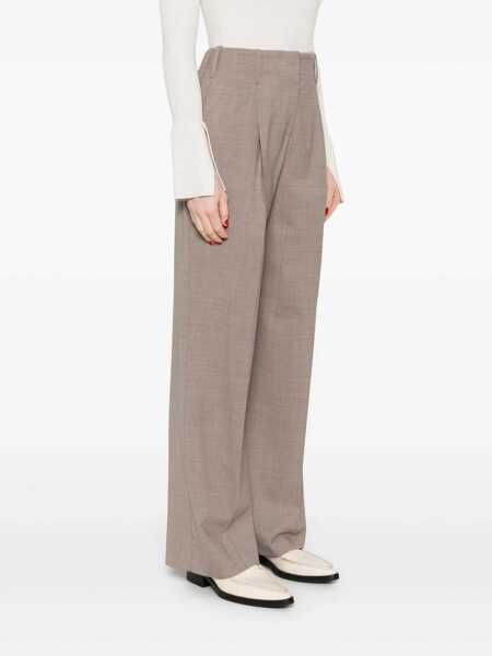 Pantaloni P.A.R.O.S.H. Beige Lille pants Beige Femei (BM 15420340) 3