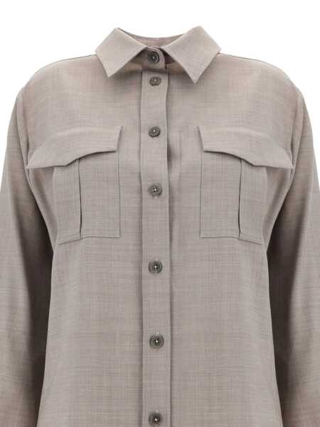 Camasi P.A.R.O.S.H. SHIRT Gray Femei (BM 15420349) 2