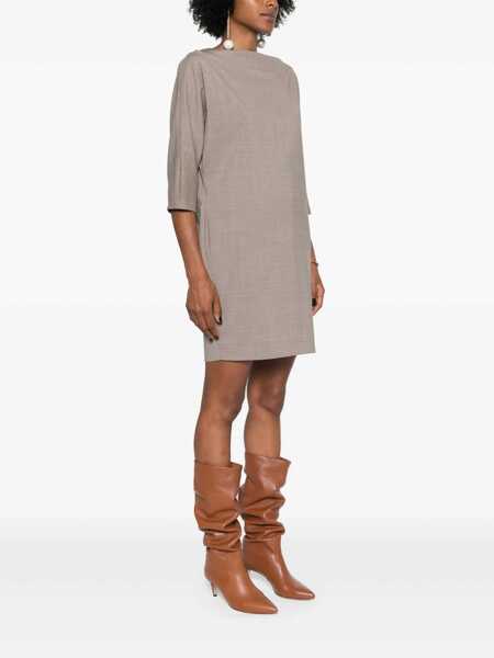 Rochii P.A.R.O.S.H. DRESS Gray Femei (BM 15420355) 3