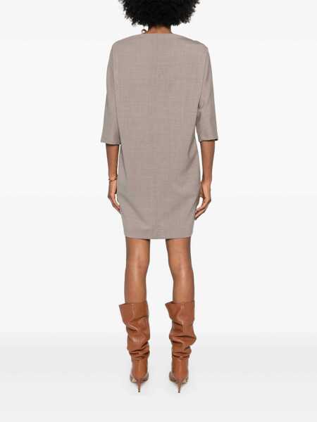 Rochii P.A.R.O.S.H. DRESS Gray Femei (BM 15420355) 4