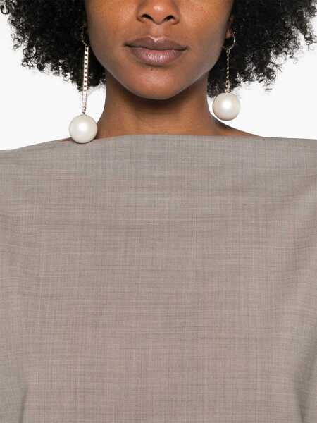 Rochii P.A.R.O.S.H. DRESS Gray Femei (BM 15420355) 5