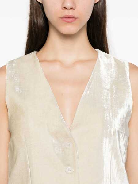 Geci P.A.R.O.S.H. VEST Beige Femei (BM 15420454) 5