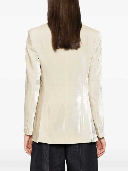 Paltoane P.A.R.O.S.H. JACKET Beige Femei (BM 15420457) 4