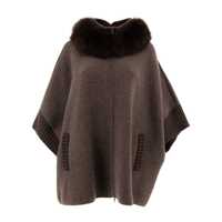 Geci Giovi GIOVI Giovi Wool And Cashmere Poncho