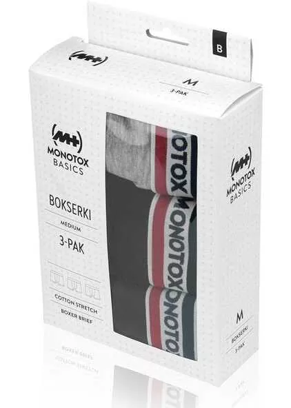 Chiloti monotox Trunk 3P szary Barbati (BM 15424154) 5