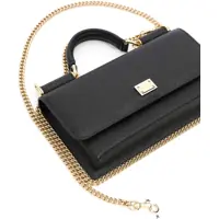 Genti de umar Dolce & Gabbana Dama - Genti de umar Dolce & Gabbana Micro Sicily Shoulder Bag NERO Femei (BM 15424216) - B-mall.ro