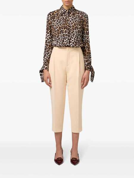 Camasi Elisabetta Franchi SHIRT Brown Femei (BM 15426271) 2